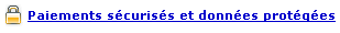 avertissement des visiteurs sur la sécurité mise en place
